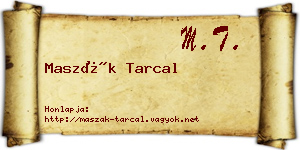 Maszák Tarcal névjegykártya